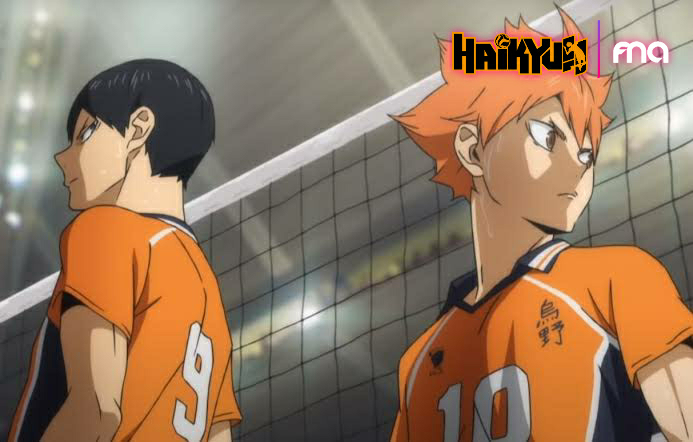 Haikyuu 1 e 2 temporadas dublado na crunchyroll